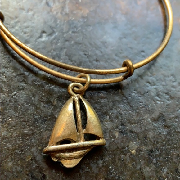 Alex and Ani sailboat bracelet - Picture 2 of 5
